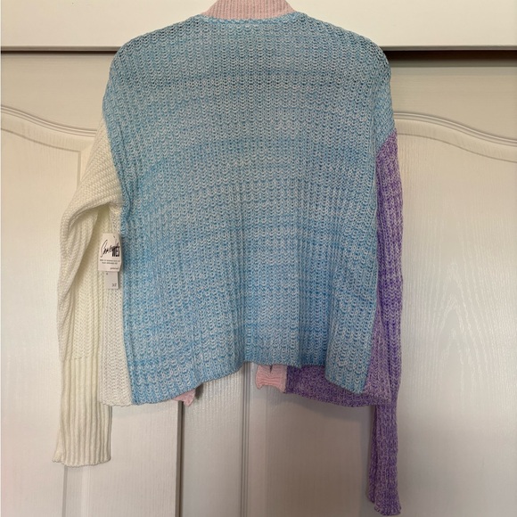 Colorful Knit Cardigan Sweater - Picture 5 of 5